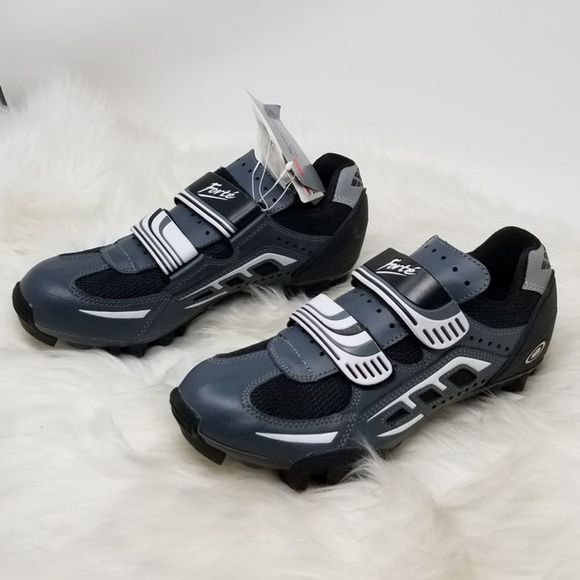 Forte Womens CM200 Biking Shoes with Clips Sz 6.5 - Picture 4 of 8